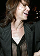 Charlotte Gainsbourg naked pics - see through candids