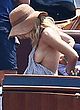 Gillian Anderson naked pics - boob slip in italy