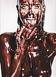 Heidi Klum naked pics - nude, covered in chocolate