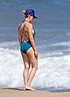 Scarlett Johansson swimsuit at beach in hamptons pics