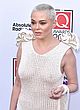Rose McGowan naked pics - see through in public