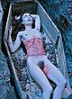Urszula Zerek lying fully nude in coffin pics