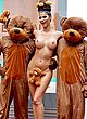 Micaela Schaefer naked pics - posing at opening of berlinale