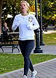 Claire Danes jogging in new york pics