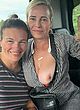 Chelsea Handler naked pics - bare butt & boob out in public