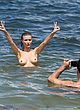 Joanna Krupa topless in black bikini pics