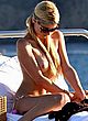 Paris Hilton sunbathing topless pics