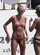 Toni Garrn naked pics - showing tits & talking