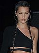 Bella Hadid naked pics - wears a one-shoulder top