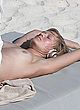 Toni Garrn naked pics - sunbathing topless in mexico