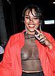 Sela Vave see through top in public pics