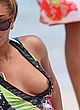 Beyonce naked pics - nipple slip on the beach
