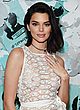 Kendall Jenner naked pics - see through dress in ny