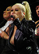 Christina Aguilera naked pics - hot live performance