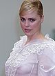Melissa George naked pics - see through in italy