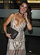 Lizzie Cundy naked pics - nip slip in a dress in london