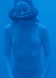 Garance Marillier topless in water tank pics