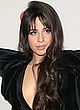 Camila Cabello braless in low-cut mini dress pics