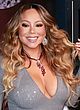 Mariah Carey busty in a low-cut tight dress pics