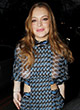 Lindsay Lohan naked pics - braless see through candids