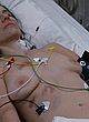 Pia Hierzegger showing breasts, hospital bed pics
