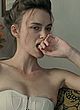 Keira Knightley nip slip in a white dress pics