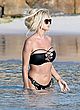 Victoria Silvstedt beach in st barths pics