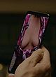 Alexandra Shipp naked pics - showing tits on phone screen