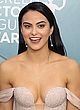 Camila Mendes busty in a strapless dress pics