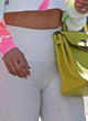 Jennifer Lopez naked pics - hot cameltoe in white leggins