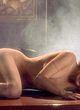 Greta Danielle Newgren naked pics - lying nude but covered