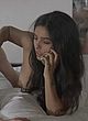 Hafsia Herzi naked pics - talking on phone, showing tits