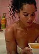 Zoe Kravitz nipslip in bathtub pics