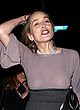 Sharon Stone boobs in see-through top pics
