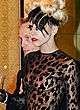 Lady Gaga see-through outfit in paris pics