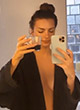 Emily Ratajkowski naked pics - hot selfies in the mirror
