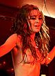 Elizabeth Rice topless dancing in on stage pics