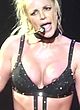Britney Spears flashing nip slip on the stage pics