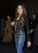 Carla Bruni posing sexy in denim jeans pics