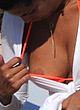 Jessica Aidi exposing her breast in public pics
