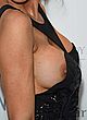 Lizzie Cundy naked pics - boob slip while posing