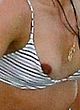 Michelle Rodriguez boob slip bikini malfunction pics