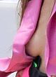 Gigi Hadid no bra, visible boob at ps pics