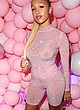 Imani Williams naked pics - posing in see through playsuit