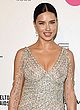 Adriana Lima naked pics - posing in see through dress
