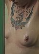 Erin Patricia tattooed, showing tits, shower pics