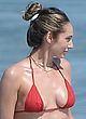 Sophia Stallone showing pokies & bikini ass pics