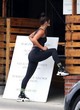 Vanessa Hudgens sexy in black leggings & tee pics