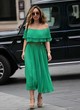 Myleene Klass sexy in green dress pics