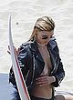 Kelly Rohrbach flashing her tits during ps pics